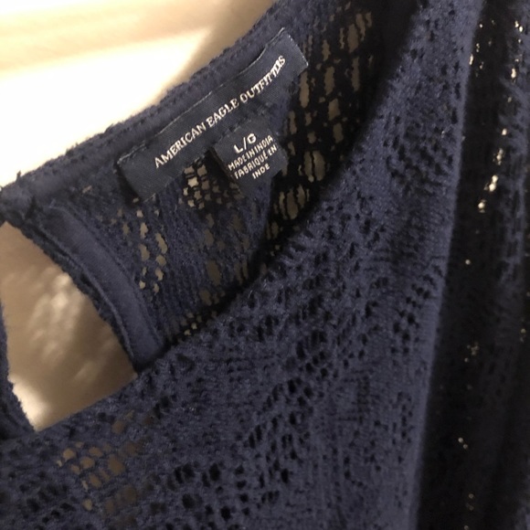 Navy Blue Dress - Picture 2 of 2